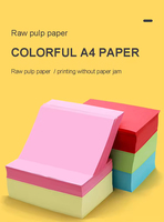 Papier copie couleur A4 70g/m² 80g/m² 500 feuilles, papier d'impression multicolore pour le copiage au bureau, projets de bricolage, origami et travaux manuels