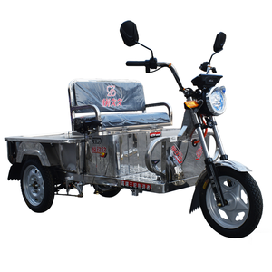 Triciclo de Carrocería Abierta de 1 Metro para Pasajeros, con Motor Híbrido de 60v 1000w, Material de Acero Inoxidable, Certificado por la CEE - Product Image 6