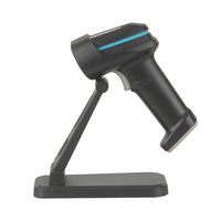 Scanner de codes à barres filaire USB portable GSAN Lecteur de codes QR 1D/2D pour caisse enregistreuse de reçus avec mode de balayage manuel Lumière CMOS