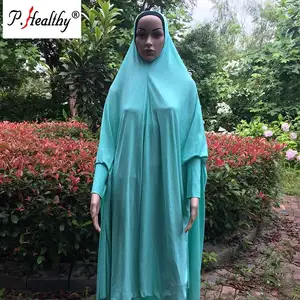 Wholesale Indonesia muslim dress polyester fabric and Islamic clothing