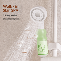 Pommeau de Douche Filtrant Parfum Brume d'Agrumes Montagne avec Filtre Vitamine C – Distributeur en Gros – Ensemble Intégré Cinq Modes pour Salle de Bain