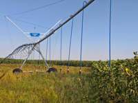 Máquina de Riego por Pivote Central Móvil con Posicionamiento GPS, Gestión Automática de Riego Agrícola