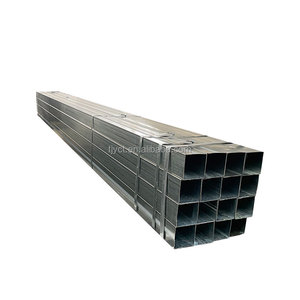Tubo Cuadrado de Acero Galvanizado Q235 Q345 de 50x50 Personalizado, <span class=keywords><strong>Gran</strong></span> Stock al por Mayor - Product Image 1