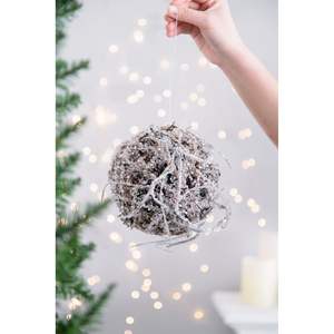 Db Iced <b>Twig</b> Ball 30cm Foam <b>Decorative</b> Hanging Ornament Rustic Handmade Christmas Tree Decoration - Product Image 3