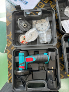 Meuleuse d'angle 12V électrique polissage rectifieuse Mini <span class=keywords><strong>batterie</strong></span> au Lithium sans fil Kit d'outils électriques polisseuse bricolage - Product Image 5