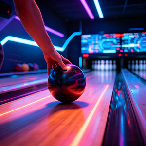 Mini-terrain de <span class=keywords><strong>bowling</strong></span> à vendre – Conception compacte avec pistes Duckpin et système de notation pour les petites salles de jeux - Product Image 2