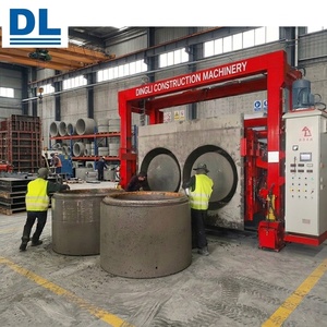 Presse vibrante haute performance pour la fabrication de tubes en béton / Moule en acier pour caniveaux préfabriqués et canaux en U - Product Image 1