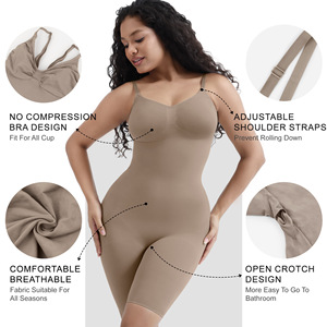 Body Deportivo de Alta Calidad para Mujer, Transpirable, de Spandex/Nailon, sin Tirantes, con Escote en V, Diseño Abierto, con Tirantes Reforzados, Ropa de Una Pieza - Product Image 3