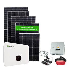 Panneaux solaires à succès pour système connecté au réseau, système d'irrigation solaire 10 MW 20 MW pour l'agriculture - Product Image 2