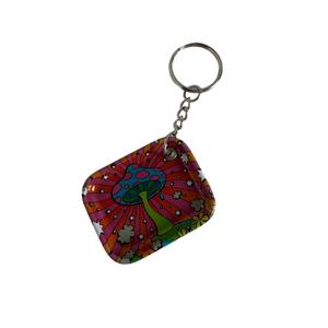 Llavero de Metal Personalizado al por Mayor con Logotipo, Mini Bandeja Enrollable Rectangular para Fumar, Regalo, Porta Llaves, Llavero de Metal, Chaveiro - Product Image 3