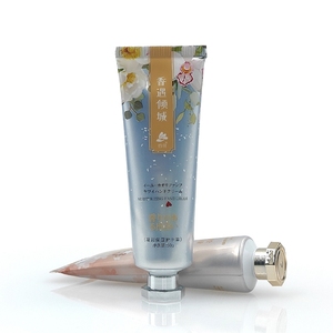 Emballage cosmétique de luxe personnalisé en <span class=keywords><strong>tube</strong></span> compressible composite aluminium-plastique de 50 ml avec bouchon à vis octogonal pour crème pour les mains et crème pour le visage - Product Image 3