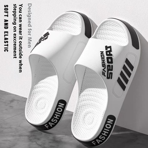 Zapatillas <span class=keywords><strong>de</strong></span> EVA con punta abierta para <span class=keywords><strong>hombre</strong></span>, novedad, verano, deporte, hogar, exterior, <span class=keywords><strong>sandalias</strong></span> <span class=keywords><strong>de</strong></span> almohada <span class=keywords><strong>de</strong></span> <span class=keywords><strong>baño</strong></span>, venta al por mayor, tendencias para parejas, zapatillas <span class=keywords><strong>de</strong></span> Interior para el hogar - Product Image 2