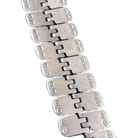 LIQI Boucle en acier papillon de haute qualité Boucle à ardillon en acier inoxydable Machine à boucle en acier Fixer la bande transporteuse