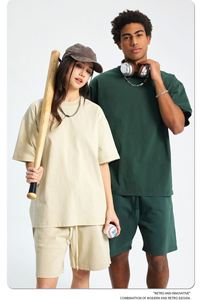 250g Women Streetwear Retro Washed Short Sleeve Loose Cotton T-Shirt Quick-Drying Breathable Summer T Shirts - Product Image 3