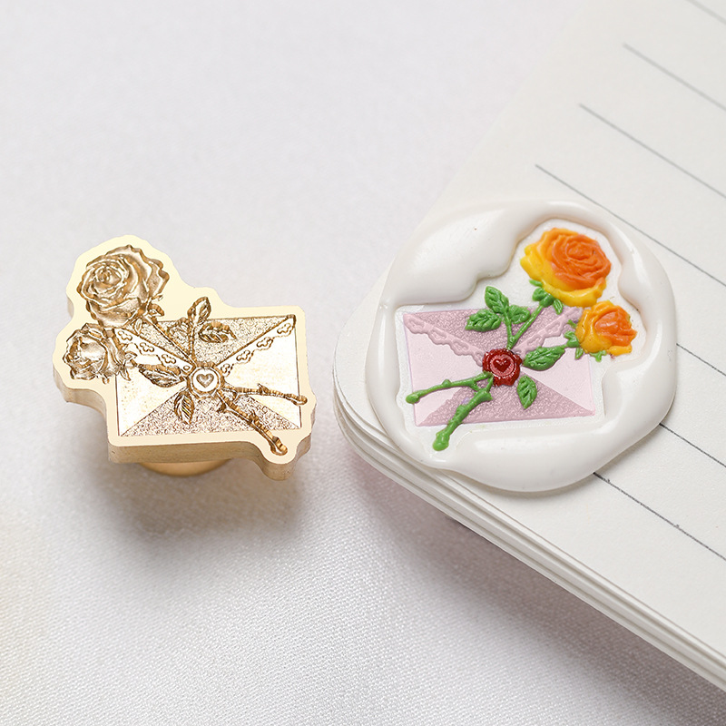 จดหมายเขียนด้วยลายมือ (นูนฝ้าไม่สม่ำเสมอ 25.7x25 มม.)