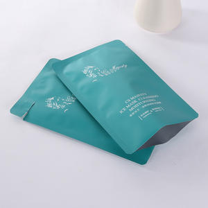 Saquinho pequeno de <span class=keywords><strong>3</strong></span> lados para amostra de cosméticos, folha de alumínio para creme e loção de cuidados com a pele, saco plano selado - Product Image 6