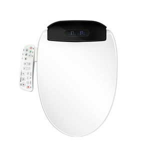 Siège de toilettes intelligent <span class=keywords><strong>japonais</strong></span> de luxe haut de gamme allongé, avec couvercle automatique, chauffage instantané et nettoyage automatique pour salle de bain - Product Image 2