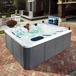 Modernas Bañeras de Hidromasaje para Interiores y Exteriores, Recreación Familiar para Villas y Patios Traseros - Product Image 2