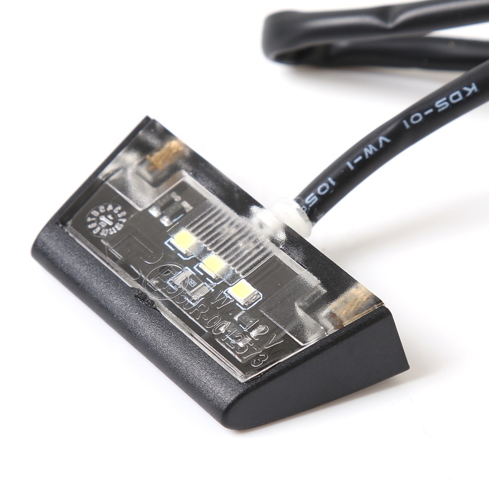 Светодиодные лампы 12 В для номерного знака мотоциклов Honda, Suzuki, Yamaha, Kawasaki, CBR, GSXR, YZFR, ZX, Ninja