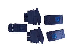 <span class=keywords><strong>12V</strong></span> 24V 220V Su Geçirmez Tekne Rocker Anahtarı 4 Pin SPST Açma-Kapama Anahtarı <span class=keywords><strong>12V</strong></span>/20A 24V/10A LED Işıklı Araba Kamyon Deniz Aracı için - Product Image 1