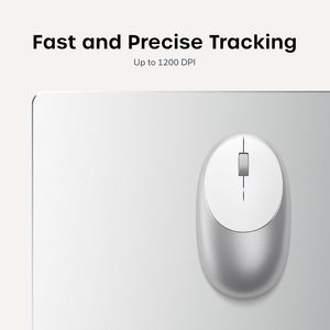 Souris rechargeable à double mode Bluetooth 5.2 2.4G USB, souris sans fil silencieuse pour ordinateur portable, tablette, Macbook - Product Image 3