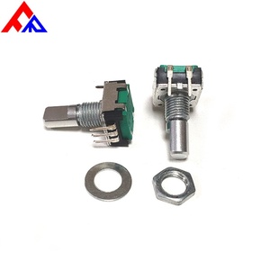 Encodeur numérique rotatif vertical EC12 avec poignée métallique, encodeur incrémental miniature PEC12 - Product Image 6