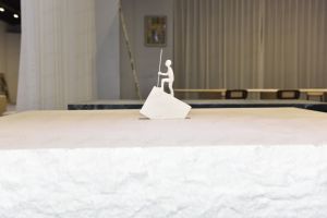 Pietra di SH pietra naturale sala da pranzo <span class=keywords><strong>mobili</strong></span> semplice bianco pietra calcarea tavolo da pranzo quadrato bianco pietra calcarea tavolo da pranzo - Product Image 6