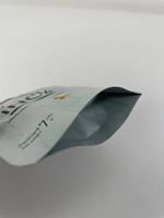 Sachet souple personnalisé imprimé avec fermeture éclair, film de lamination brillant, Doypack pour huile de foie de morue et suppléments