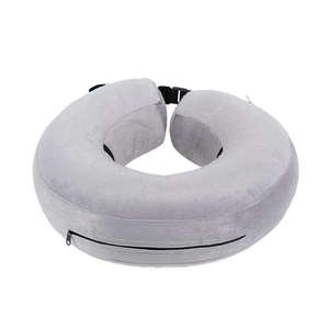 <span class=keywords><strong>Collar</strong></span> Inflable Antimordeduras para Perro, Accesorios para Perros, Gatos, Recuperación de Cuello, Heridas, Protección, Isabelino - Product Image 4