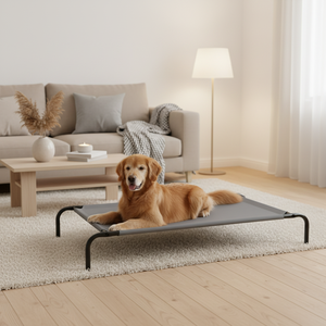 Lit de chien surélevé ZT Outdoor, mobile, respirant, rafraîchissant, pour animaux de compagnie, hamac pour chien et chat - Product Image 6