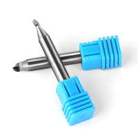 MCD Ball End Mill Fraise diamantée pour cuivre aluminium or et argent personnalisé ODM & OEM Support MCD End Mill Polishing Diamond