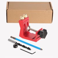 MRY Outils électriques Kit d'outils de localisation de perçage pour le travail du bois Gabarit de trou de poche Agujero De Bolsillo Gabarit de trou de poche