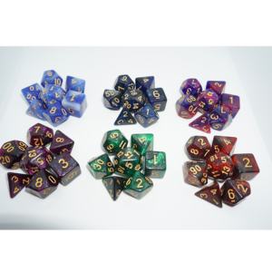 ギャラクシーアクリルダイスセット工場直販高品質ウォーハンマーダンジョンとドラゴンズボードゲーム特別ダイス - Product Image 1