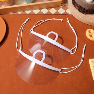Transparent <b>Face</b> Mask Pet Material Transparent Anti-Fog High Clarity For Food Service & Restaurants - Product Image 1