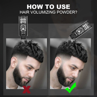 Poudre coiffante OEM/ODM personnalisée avec votre logo poudre de texture volumatrice moelleuse texturante pour cheveux à faible quantité minimale de commande