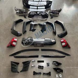Kit de carrosserie de calandre de pare-chocs avant modifié pour <span class=keywords><strong>Toyota</strong></span> Hilux Revo Rocco Kit de carrosserie amélioré au style 2022 <span class=keywords><strong>2023</strong></span> GR - Product Image 3