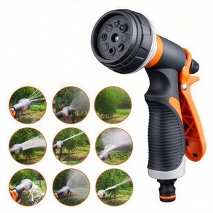Multi Functional <b>Rubber</b> Coated Water Gun for Gardening, Watering Plants, Watering Vegetables, and <b>Spraying</b> Heads for Cars - Product Image 1