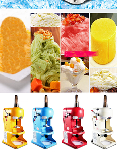 Popular Commercial Electric Ice Crusher <strong>Snow</strong> Cone Maker Ice Floss Machine Ice Shaver - Product Image 5