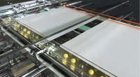 Machine à plastifier le papier flûte intelligente à grande vitesse avec fonction de réglage rapide