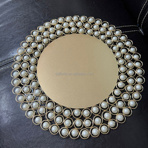 L5 Luxury Wedding Event Party Decoration 13 Inch <strong>Metal</strong> Round Chargers <strong>Plates</strong> Bulk Silver Gold Table Charger <strong>Plate</strong> for Sales - Product Image 6