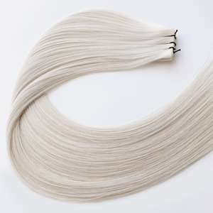 Extensions de cheveux Remy Genius Weft 10A bruts, non coupés, coupables, teintes sur mesure, qualité salon - Product Image 6