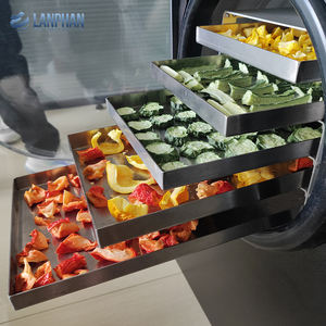 جهاز تجفيف بالتجميد منزلي بمساحة 0.5 متر مربع، 5 أدراج، سعة 5-7 كجم، مصنوع من مادة SUS304، آلة تجفيف بالتجميد لمعالجة الأغذية - Product Image 2