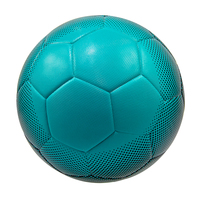 Ballon de football Psyche thermo-collé taille 5, en PU sans couture, bleu dégradé, logo personnalisé, pour entraînement extérieur