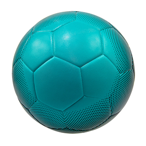 Pallone da <span class=keywords><strong>Calcio</strong></span> Psyche Termosaldato Taglia 5, Senza Cuciture, in PU, Blu Sfumato, Logo Personalizzabile, per Allenamento all'Aperto - Product Image 4