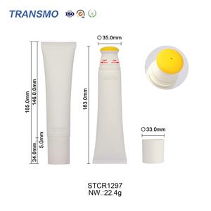 Tube vide OEM d'usine pour nettoyant visage, crème pour les mains, 100 ml, avec brosse en silicone, emballage pour crème nettoyante visage avec bouchon à clapet - Product Image 1