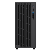 Boîtier PC de station de travail SOHOO-Mid Tower EATX, type AIO 240 mm, Type-C, châssis en acier silencieux pour le jeu et la création de contenu