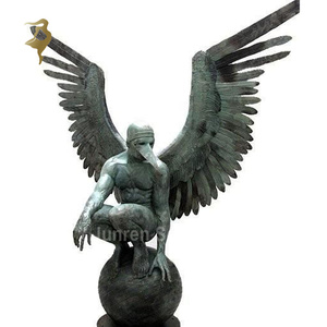 <span class=keywords><strong>Escultura</strong></span> romana de serpiente de combate de Hércules de bronce de tamaño real para exteriores - Product Image 3