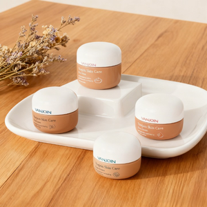 Juego de 2 Frascos de Vidrio de 30g para Viaje, Frascos de Vidrio de Lujo con Degradado Rosa Personalizado para Lociones, Sueros y Cremas Cosméticas para el Cuidado de la Piel de Alta Gama - Product Image 5