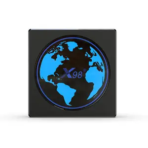 OEM nhà sản xuất kép Wifi BT 4GB 32GB Amlogic s905w2 Quad Core X98 mini thông minh TV BOX ANDROID 11