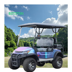 Carrito de Golf Eléctrico de 4 Plazas de Alta Potencia, Nuevo Diseño Directo de Fábrica, para Uso en Resorts y Comunidades, para Carreteras No Públicas - Product Image 4